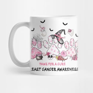 Paws for a Cure - Breast Cancer Awareness Mug